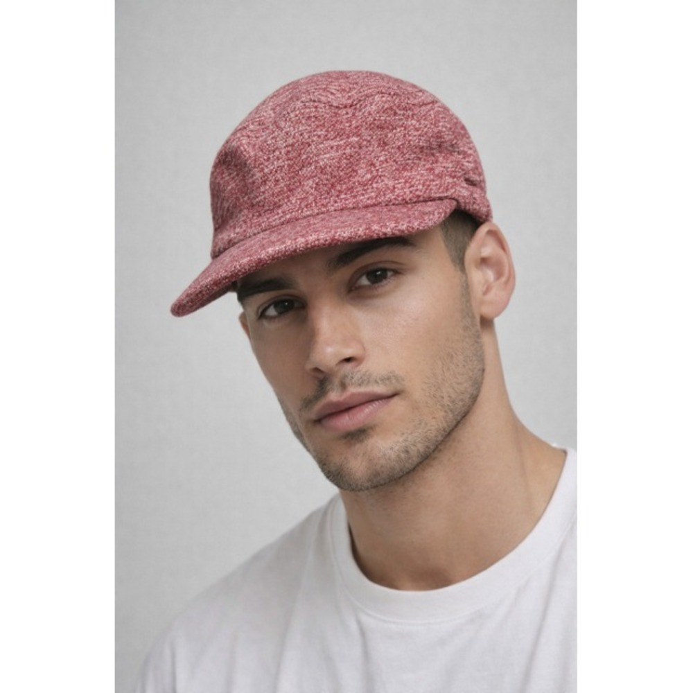 NWT Original Chuck by Mark McNairy Heathered Red Fitted‎ Streetwear Preppy Cap